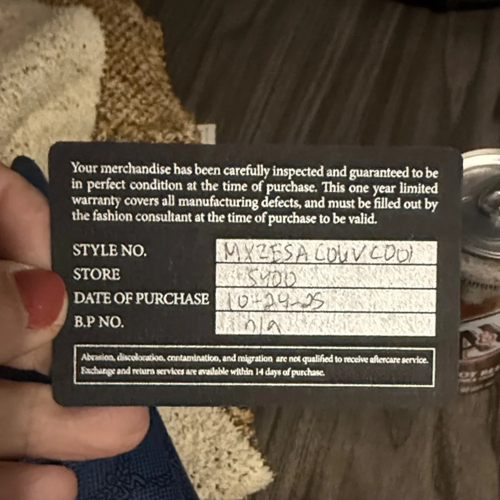 MCM Navy Triangle Belt Bag - Picture 3 of 3